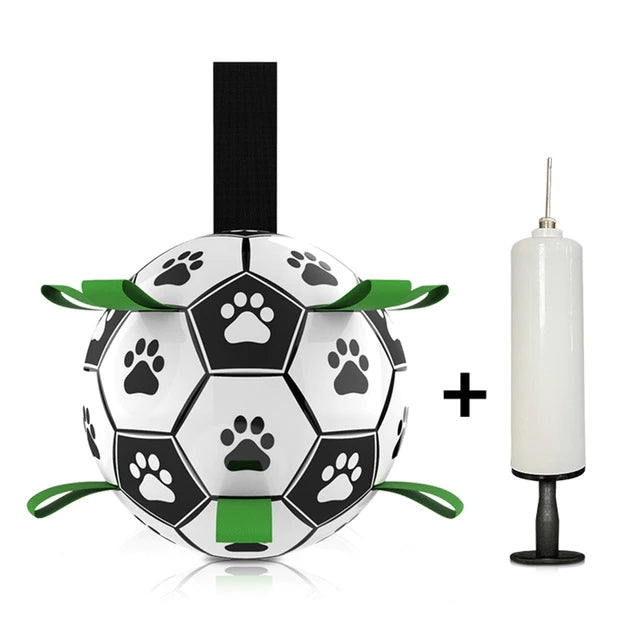Interactive Dog Football Toys with Grab Tabs 10