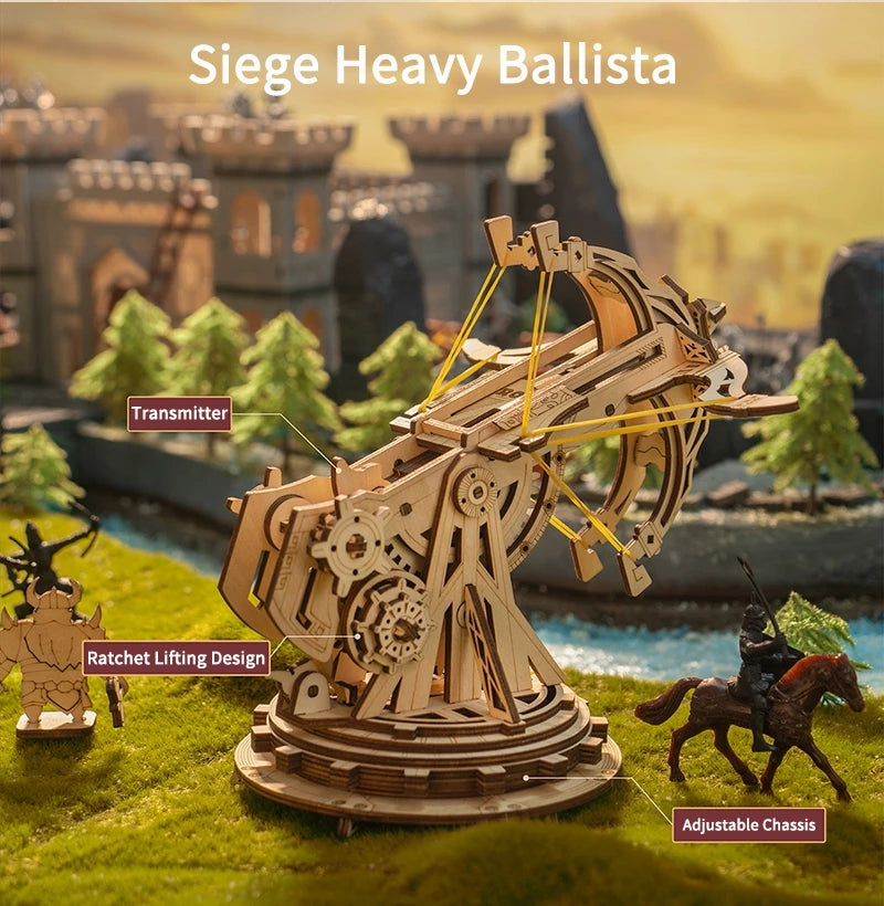 ROKR Siege Ballista 3D Puzzle & Game