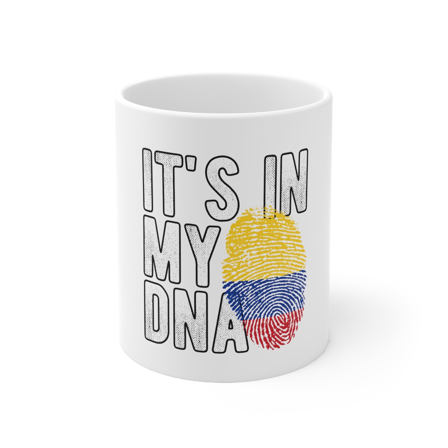 Colombia it's My DNA Ceramic Mug 11oz