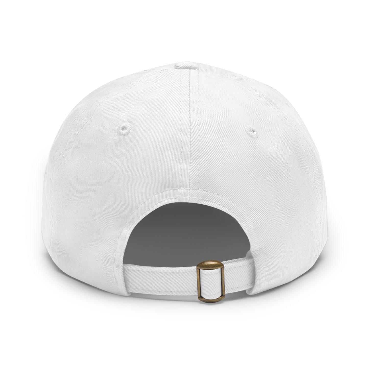 Best Dad Ever Dad Hat with Leather Patch (Rectangle)