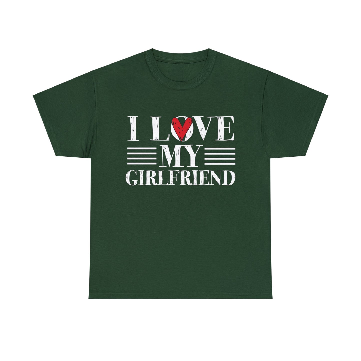 Heavy Cotton Tee T-Shirt Love My Girlfriend 4