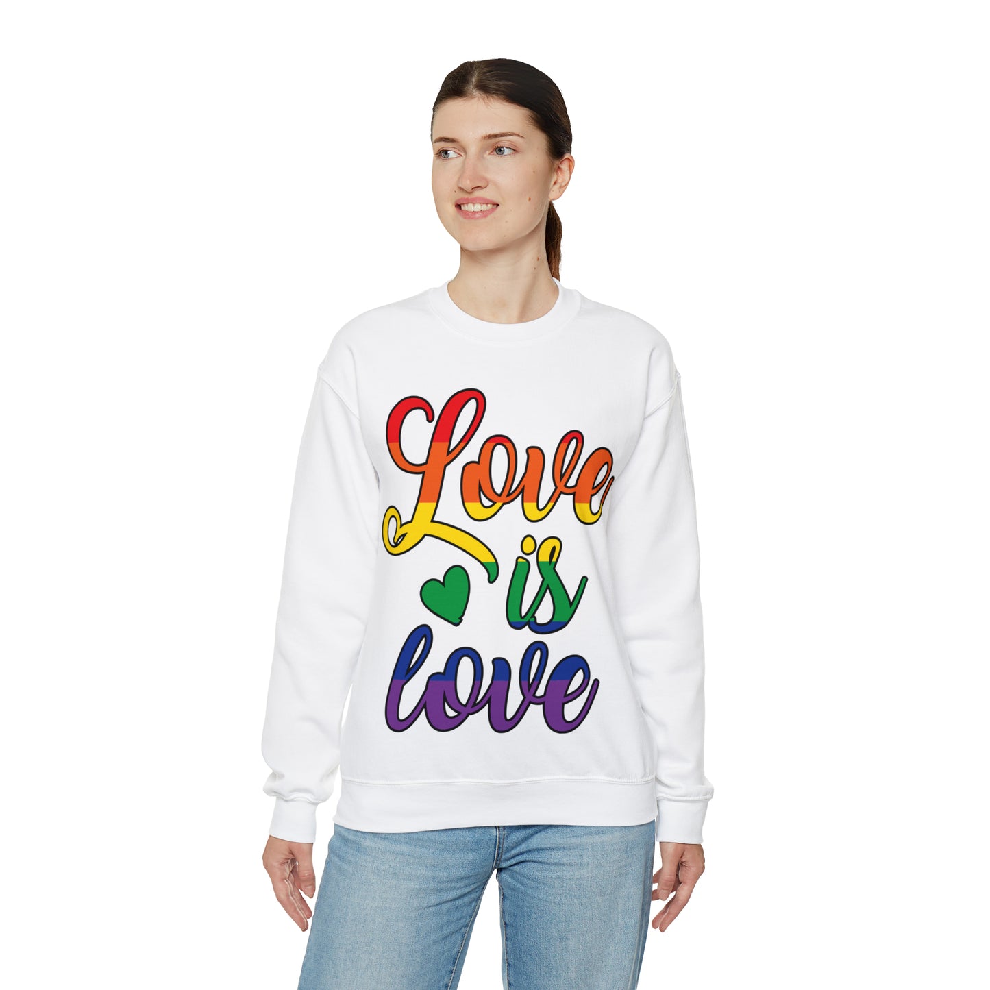  Sweatshirt Love is Love Women 3