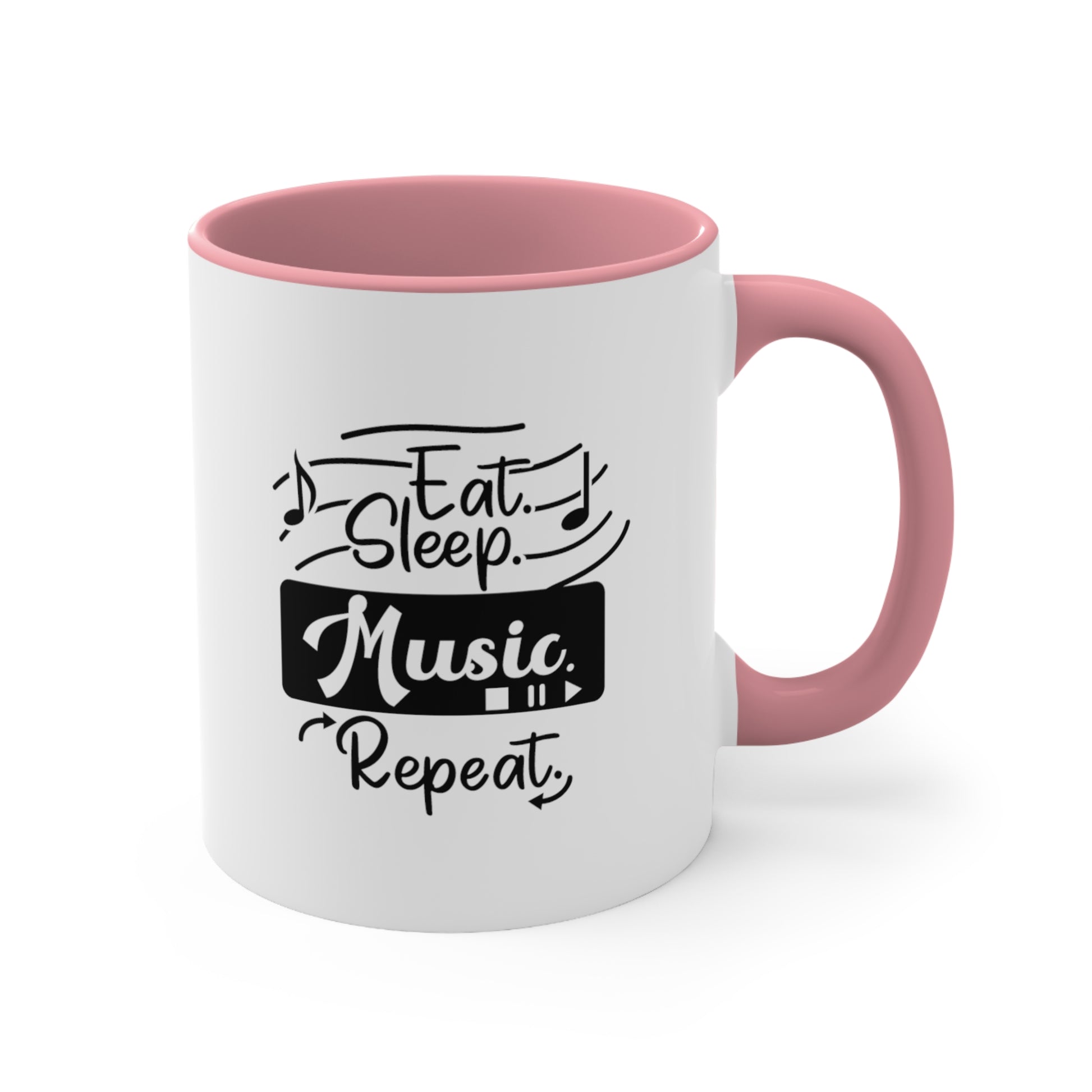Music Lovers Mugs: Eat, Sleep, Music, Repeat