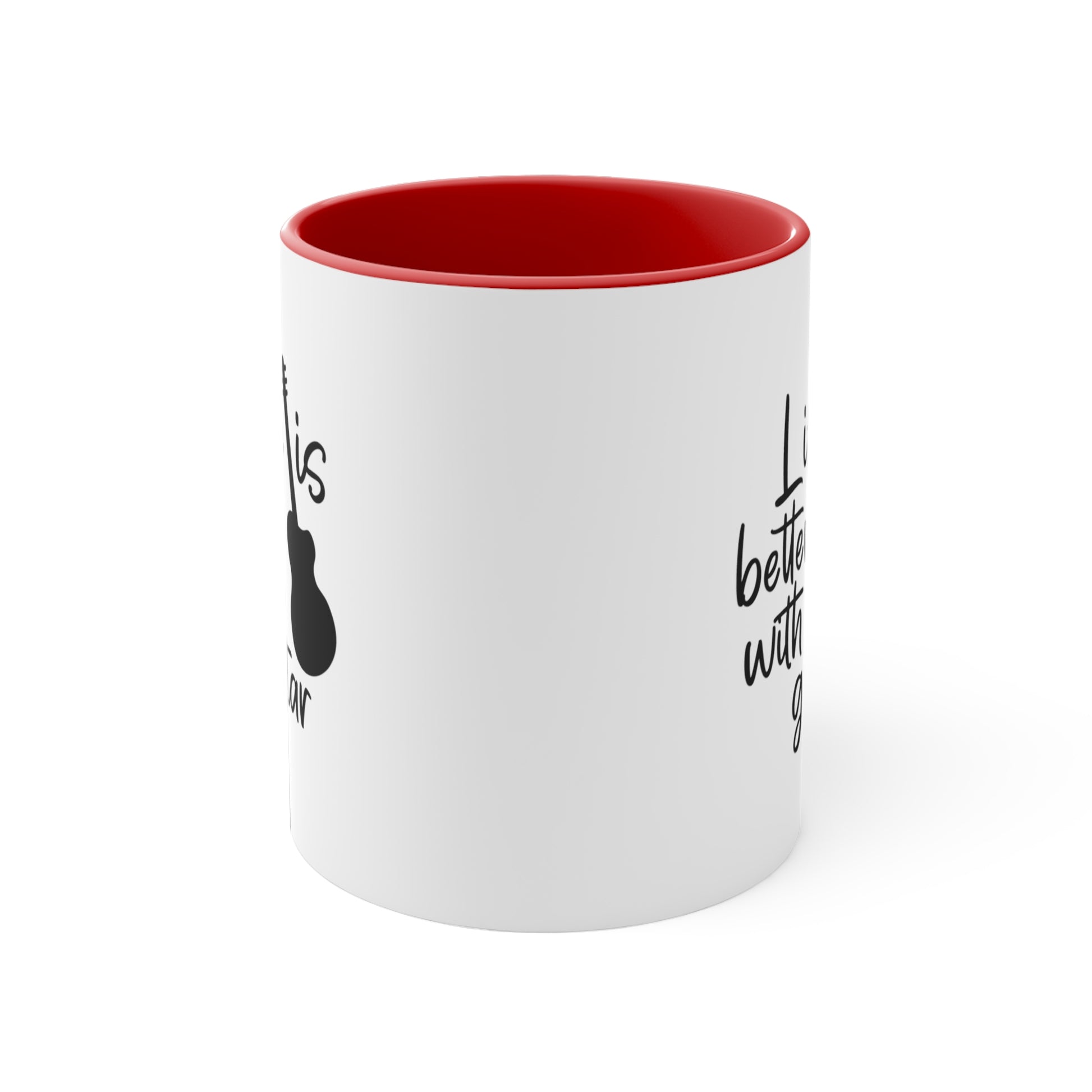 Music Lovers Mugs: Life if Better with a Guitar