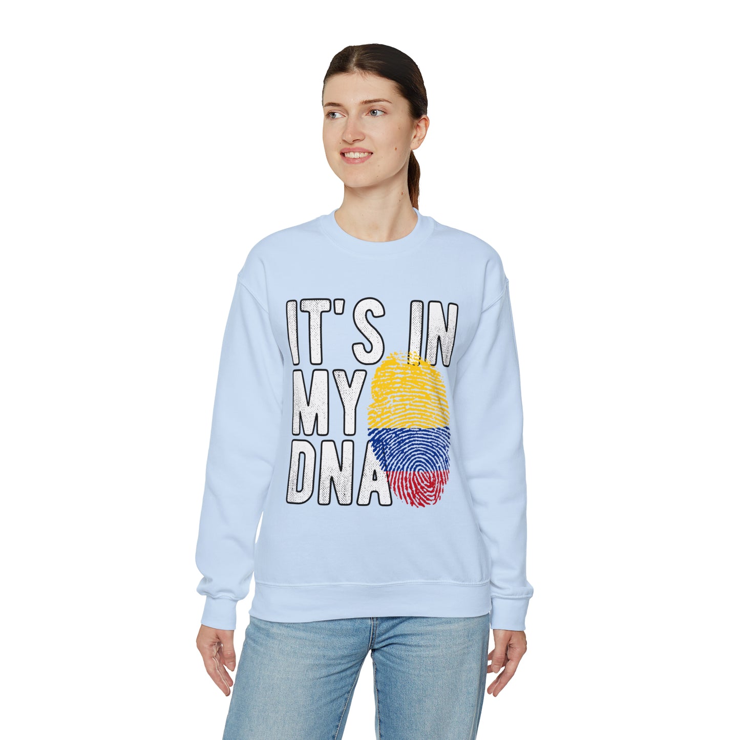 Colombia it's My DNA Women's Heavy Blend™ Crewneck Sweatshirt