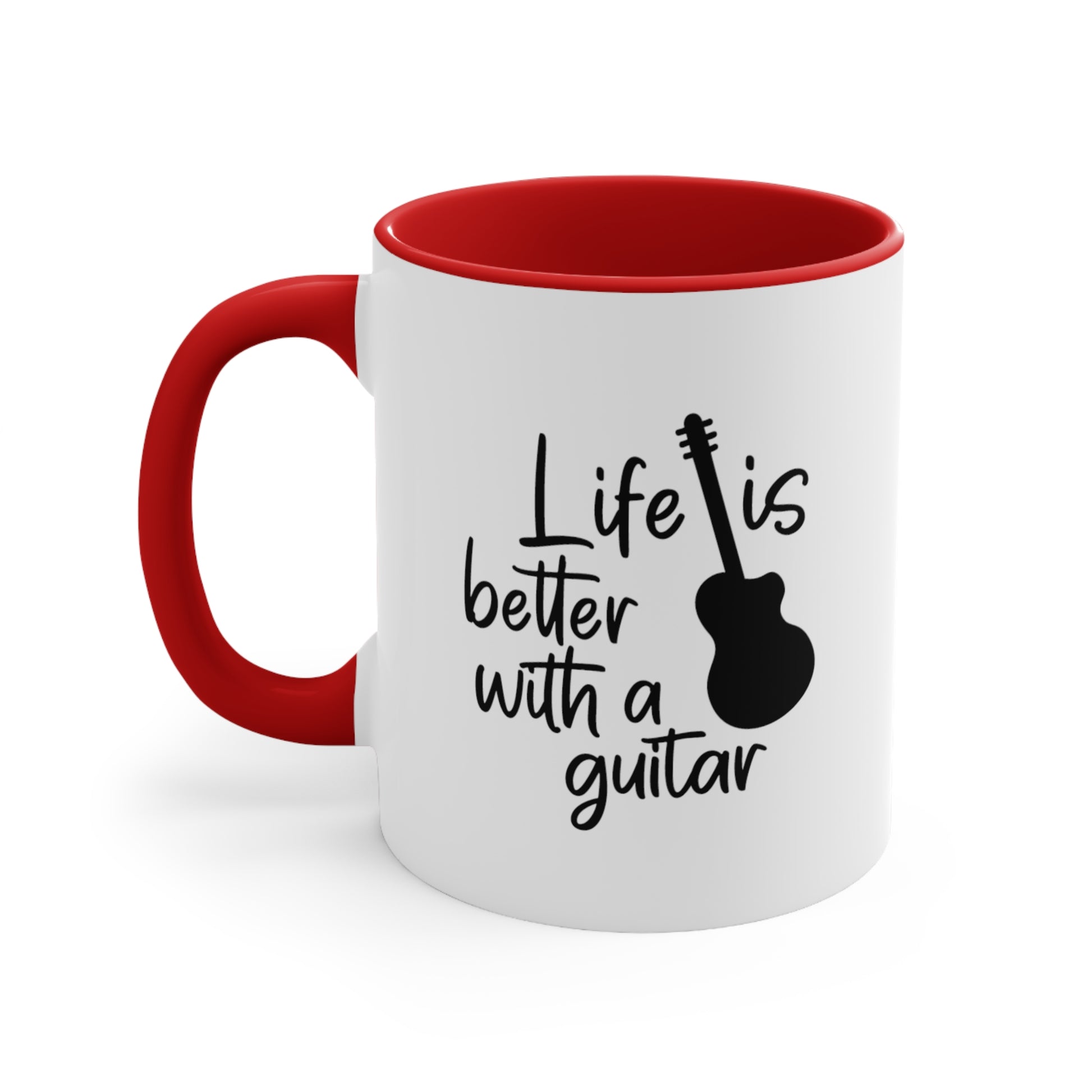 Music Lovers Mugs: Life if Better with a Guitar