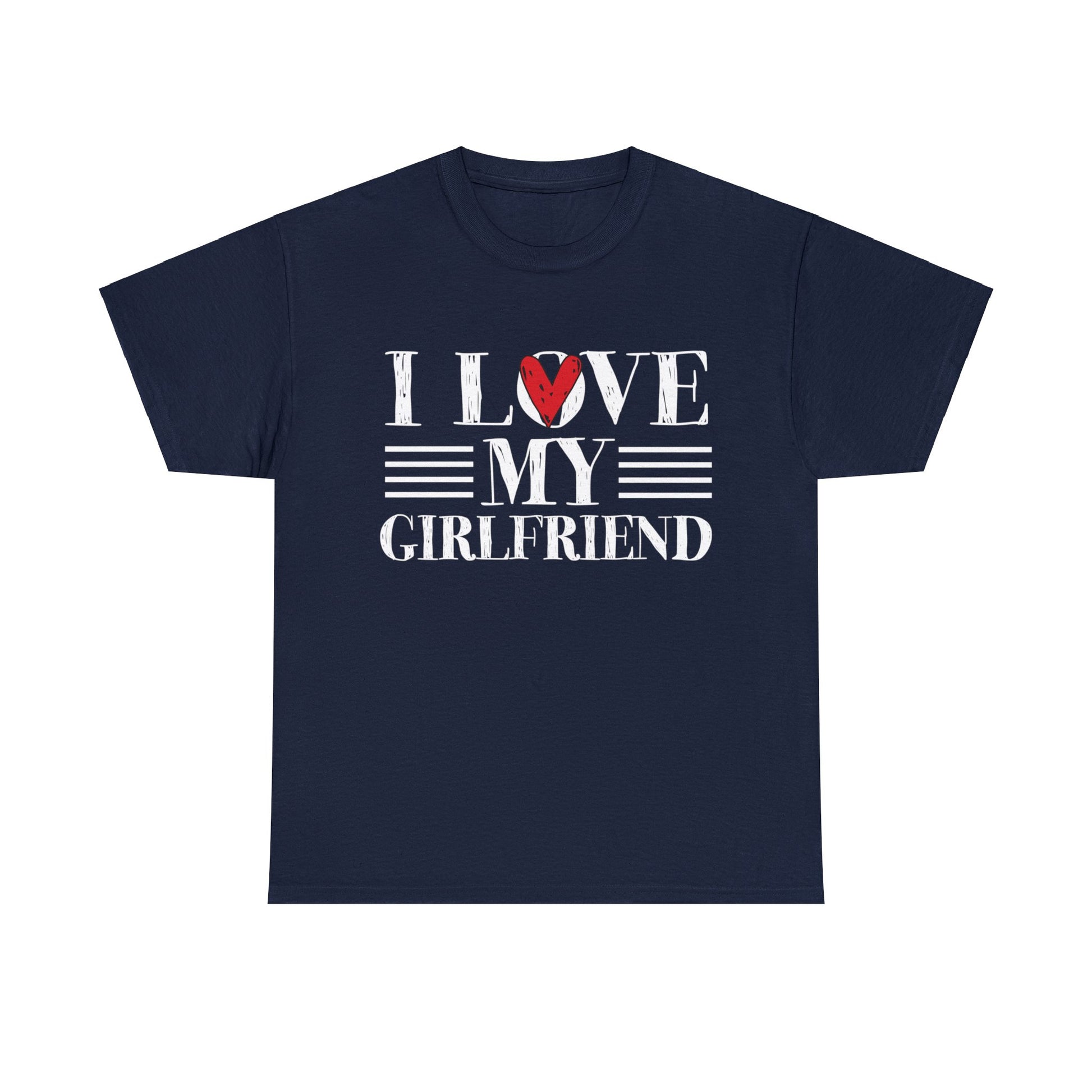 Heavy Cotton Tee T-Shirt Love My Girlfriend 3