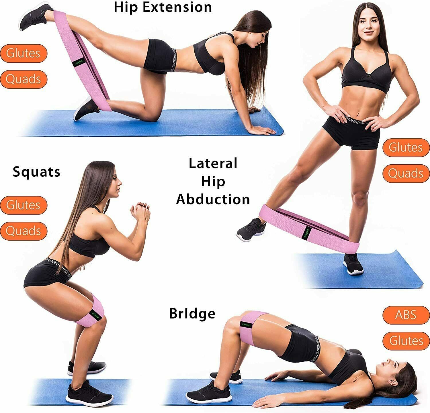 Loop Bands Set: Yoga Fitness 2