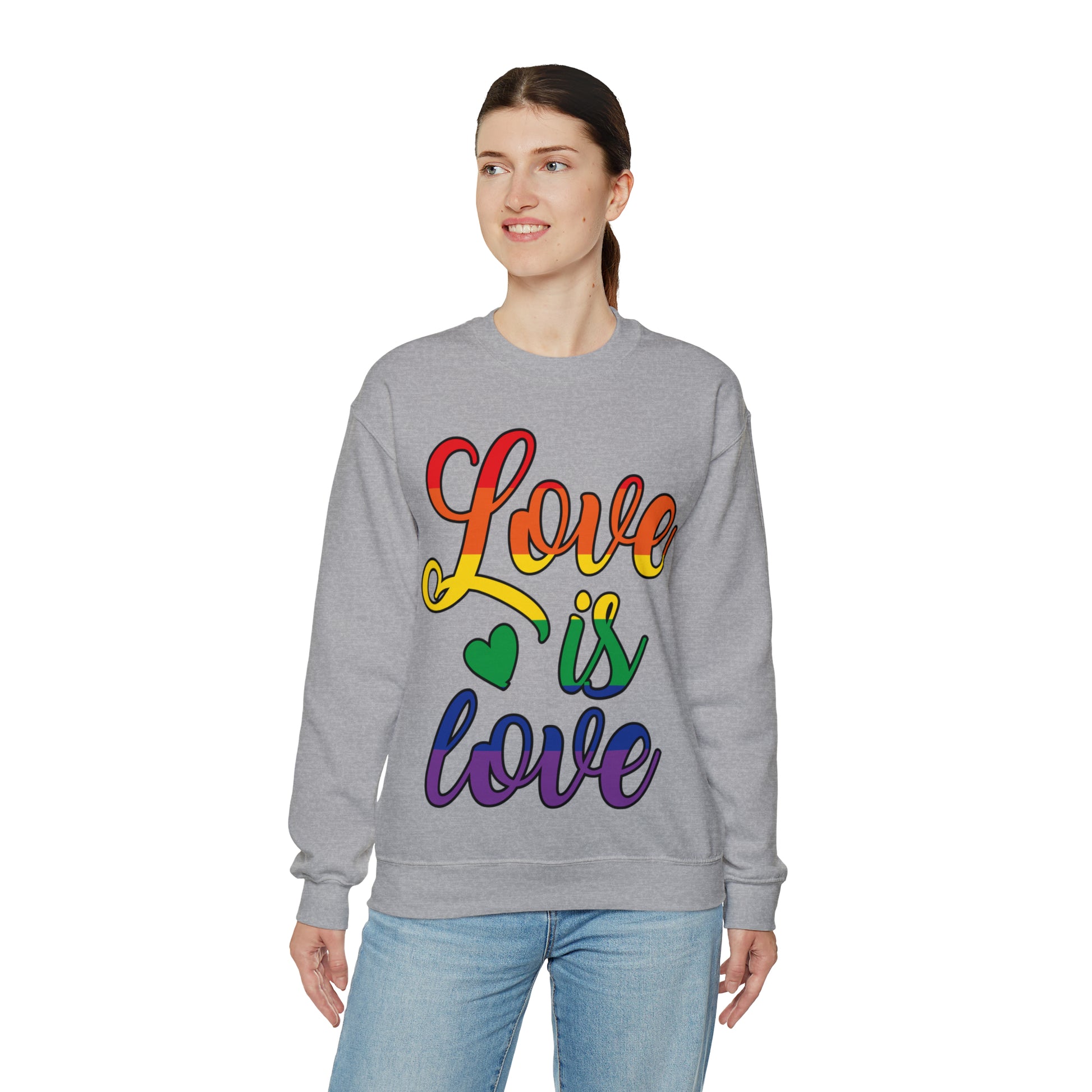  Sweatshirt Love is Love Women 2