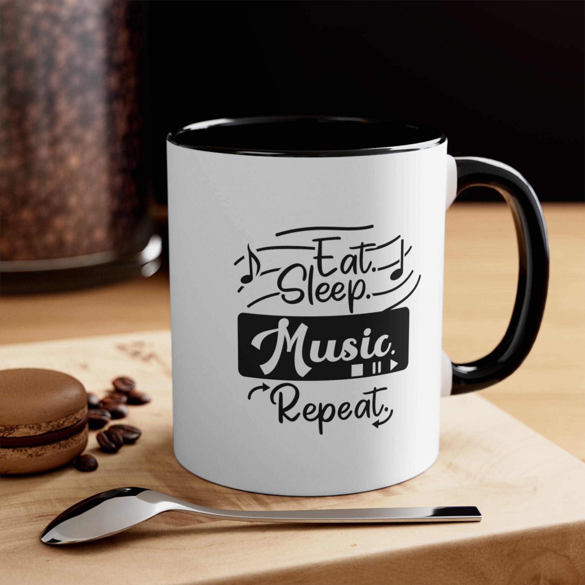 Music Lovers Mugs: Eat, Sleep, Music, Repeat