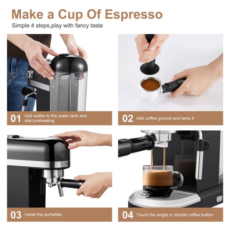 GreekChef Espresso Machine 9