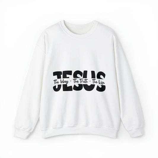 Jesus The Way The Truth The Life Sweatshirt