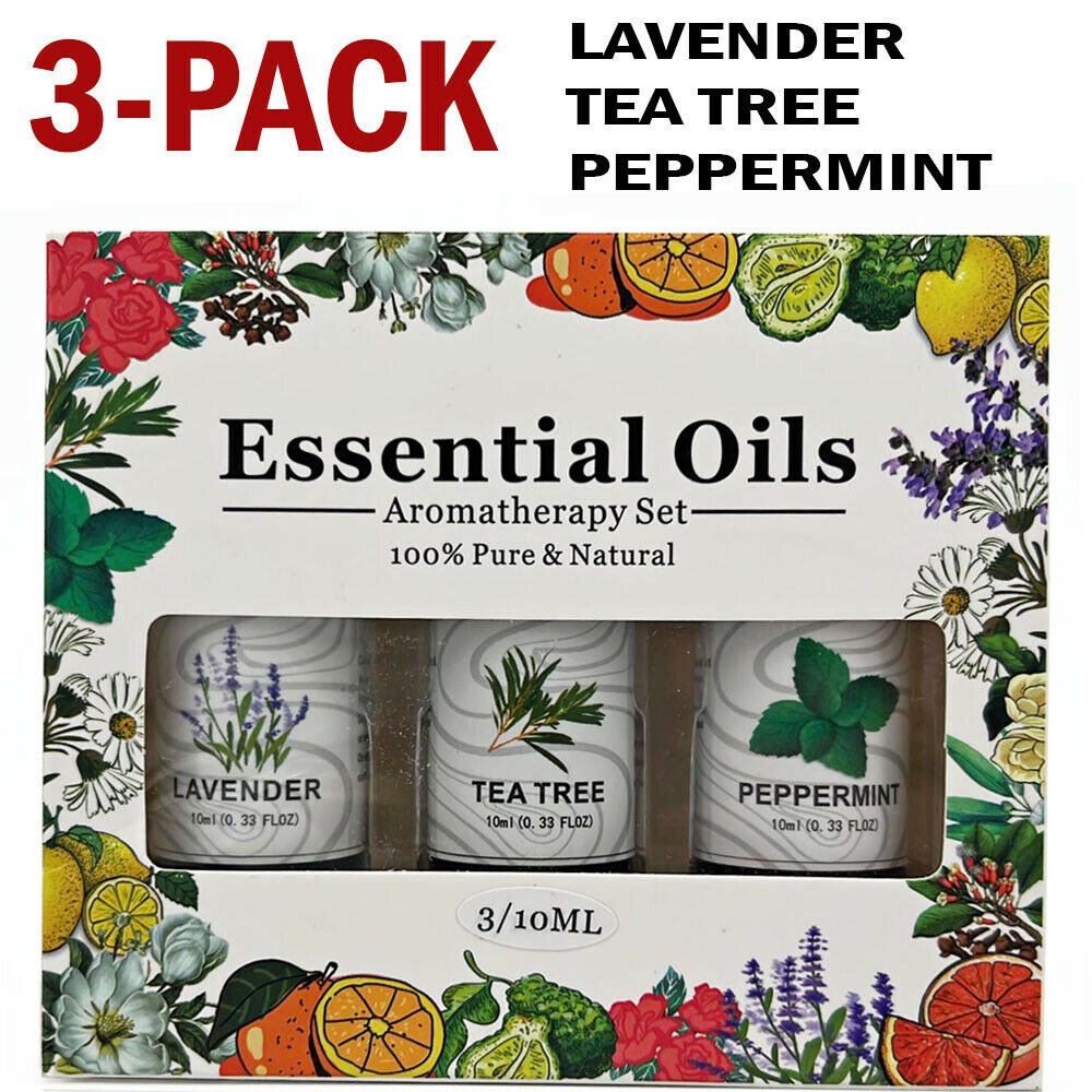 3-Pack Aromatherapy Oil Set for Diffusers 5
