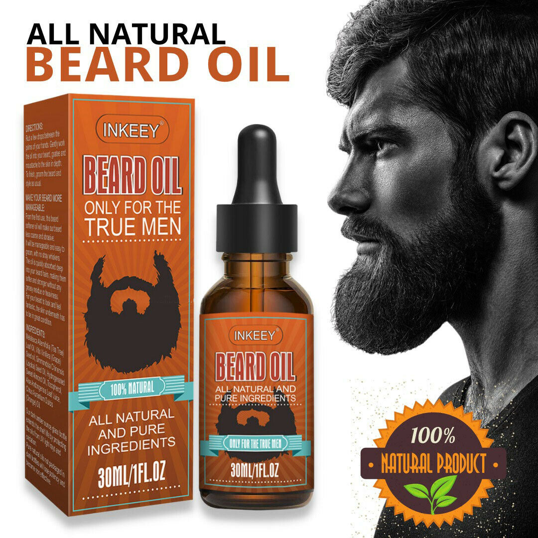 Men's Beard Growth Oil & Grooming Serum