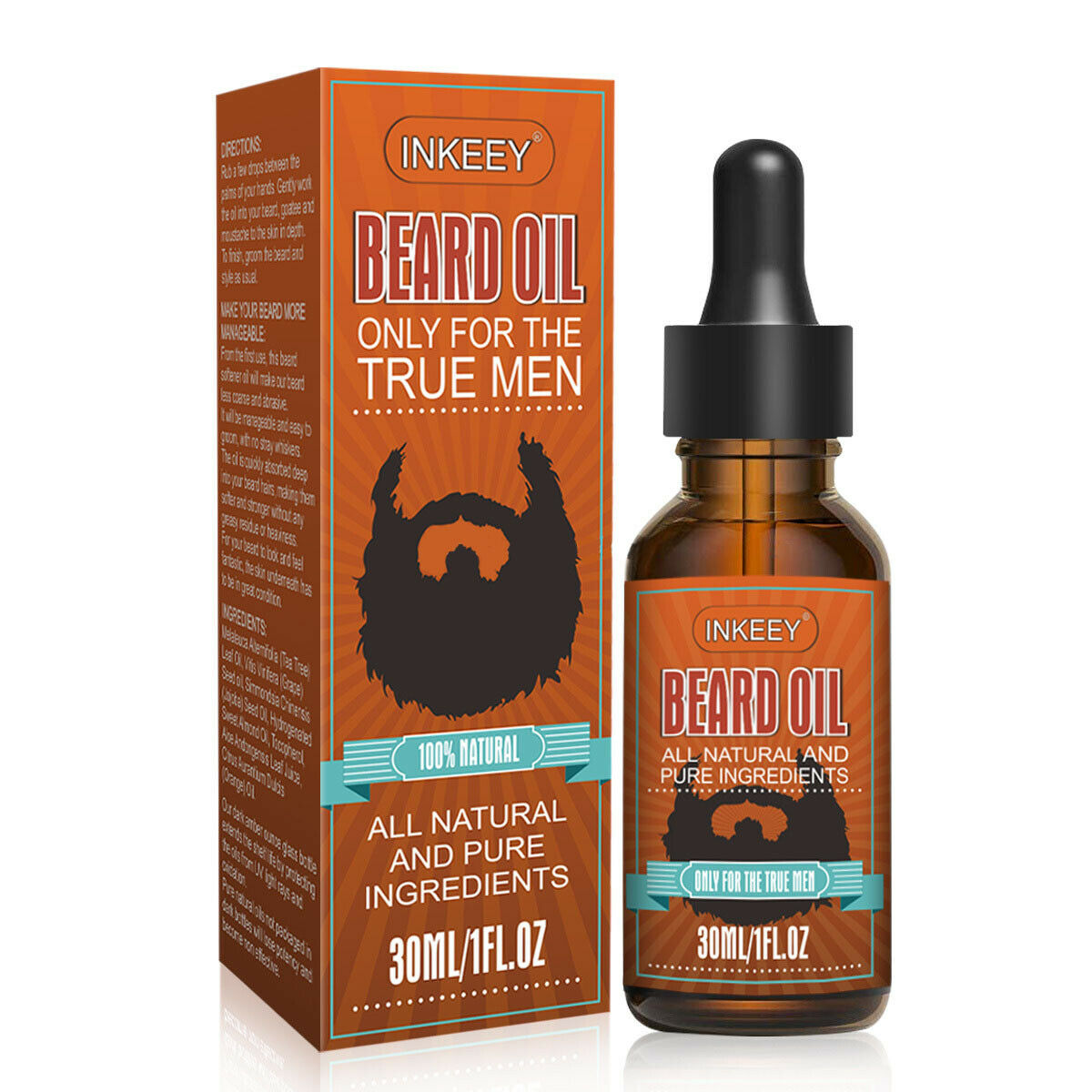 Men's Beard Growth Oil & Grooming Serum 6