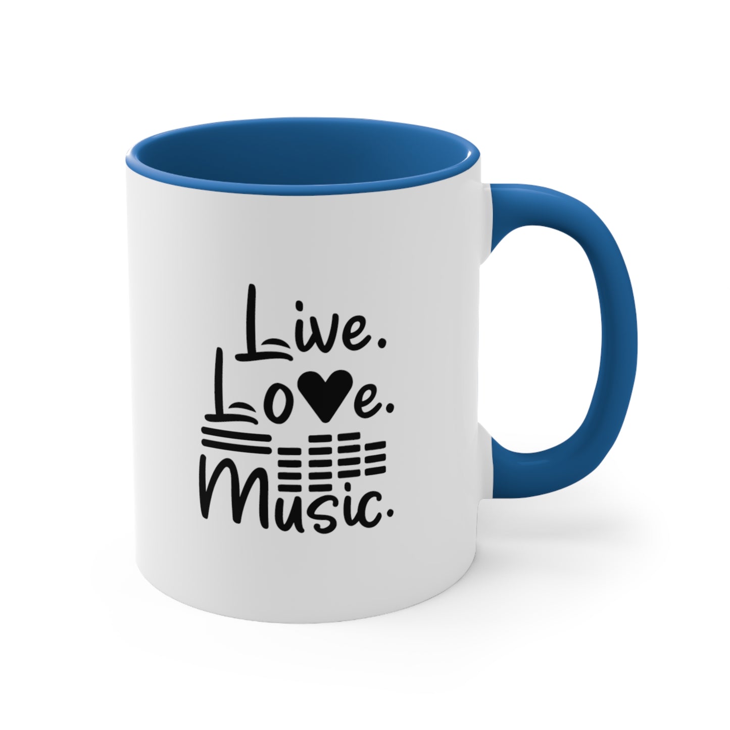 Music Lovers Mugs: Live Love Music