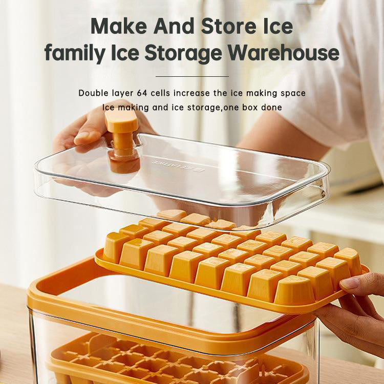Ice Cube Tray With Lid 2