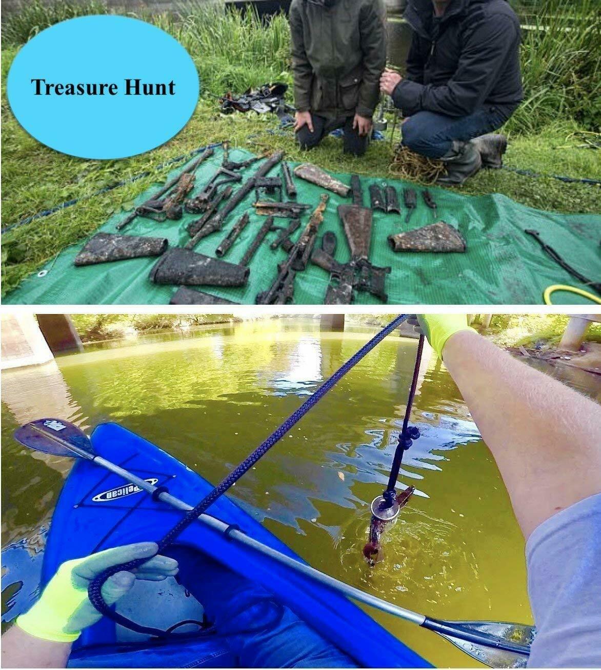Fishing Magnet with Lifting Ring for Lake Treasure Hunt 2