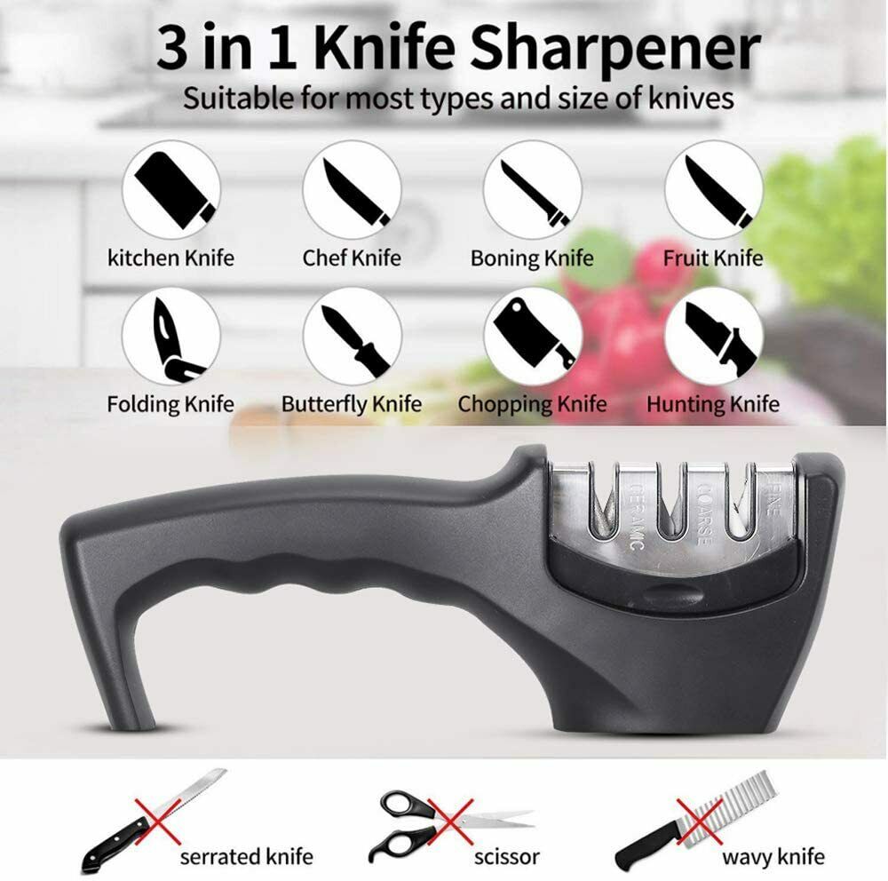 Knife Sharpener: Tungsten & Ceramic 5