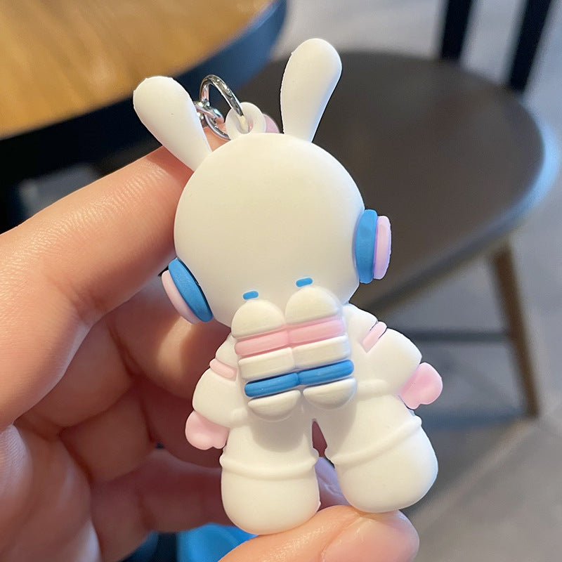 Cute 3D Astronaut Keychain