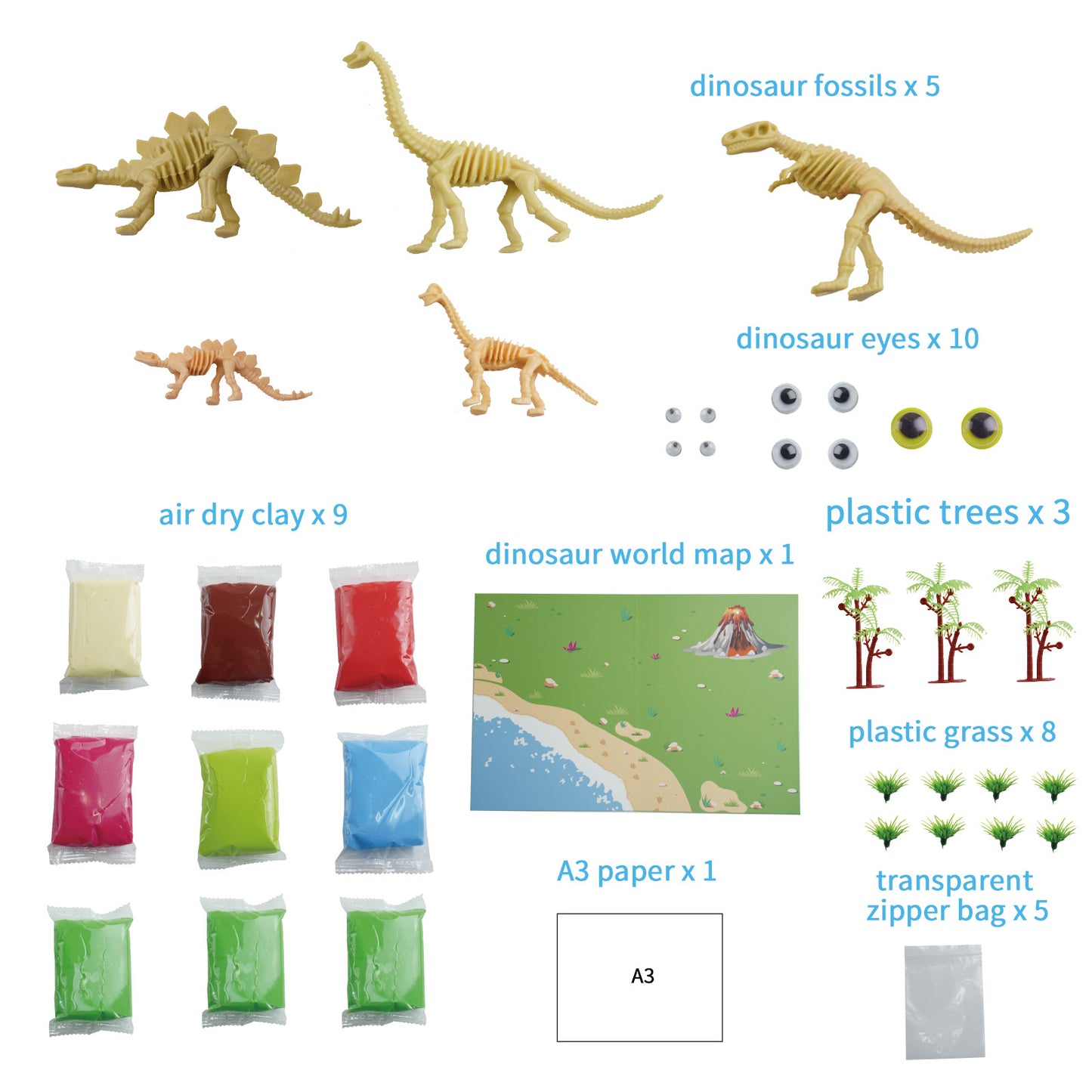Robotime Robud Dino Clay Kit for Kids 5