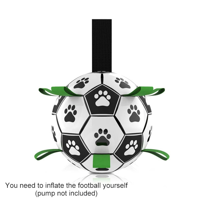 Interactive Dog Football Toys with Grab Tabs 7