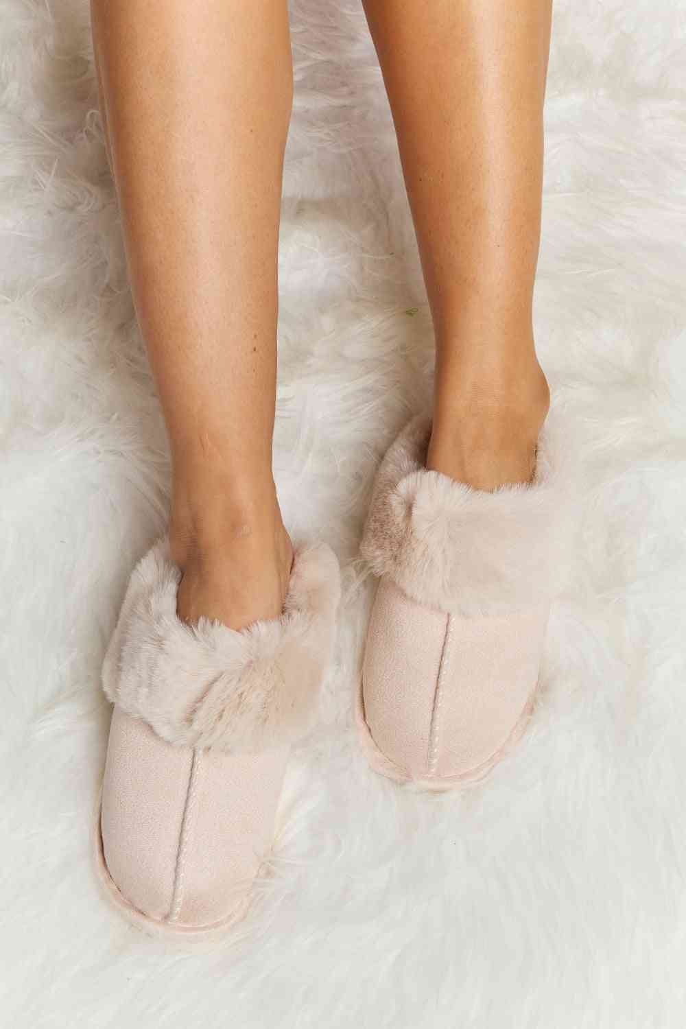 Melody Fluffy Indoor Slippers Pink No 20
