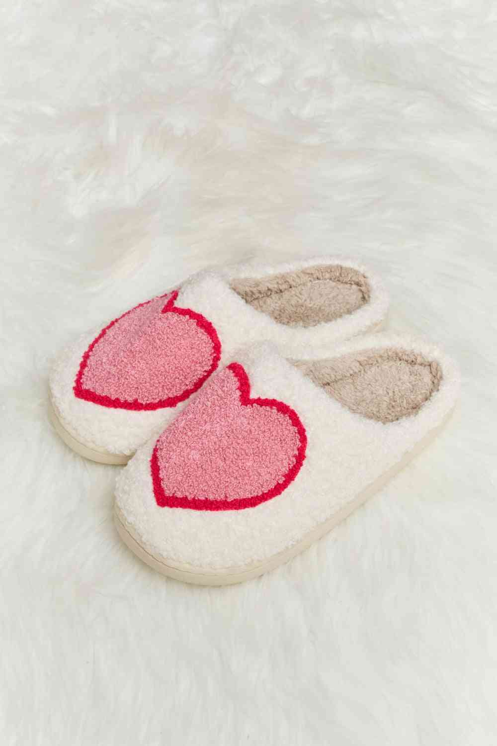 Melody Printed Plush Slide Slippers No 4