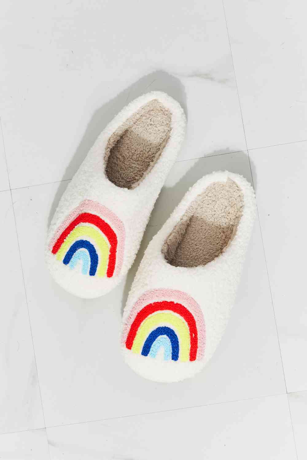MMShoes Rainbow Plush Slipper No 5
