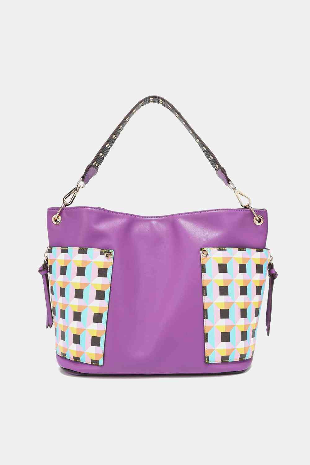 Nicole Lee USA Quihn 3-Piece Handbag Set Purpure No 3