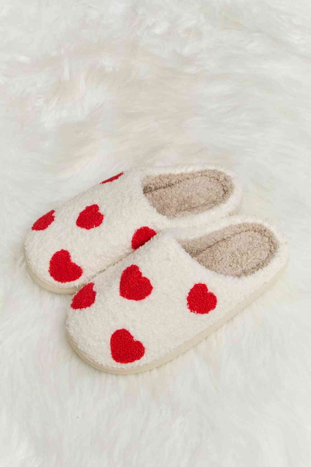 Melody Printed Plush Slide Slippers No 10